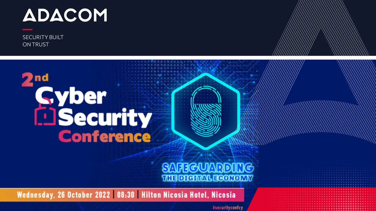 ADACOM CY at the 2nd Cyber Security Conference 2022 main image