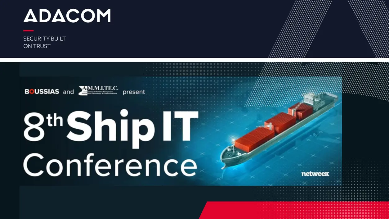 ADACOM sponsorship in 8th ShipIT Conference 2022 main image