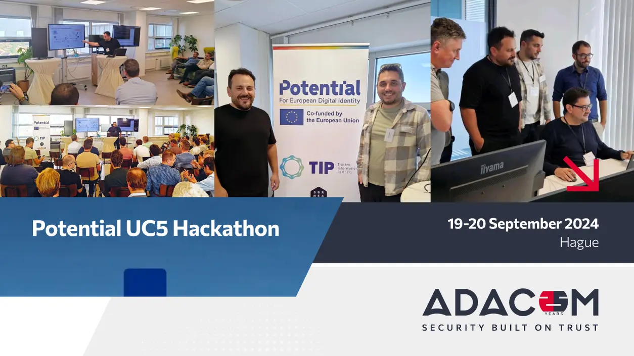 ADACOM's Trust Services Team Makes a Mark at the Potential UC5 Hackathon  main image