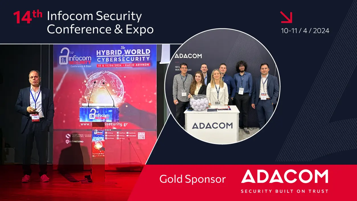 ADACOM as a Gold Sponsor in the 14th Infocom Security Conference & Expo main image