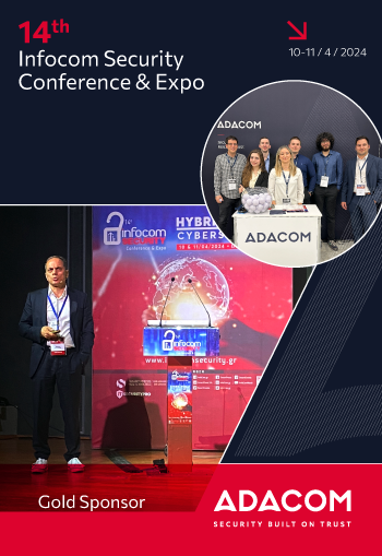 ADACOM as a Gold Sponsor in the 14th Infocom Security Conference & Expo image