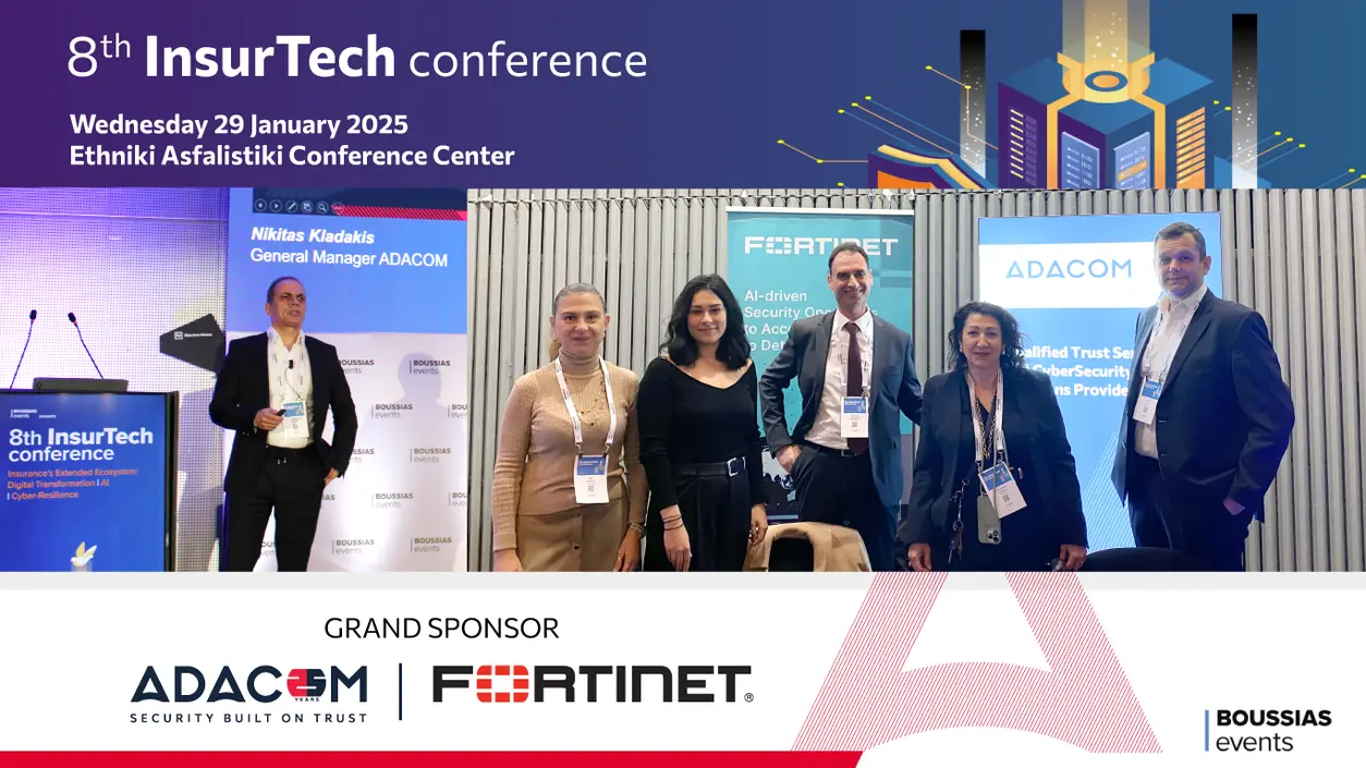 ADACOM and Fortinet as Grand Sponsor on 8th InsurTech Conference main image