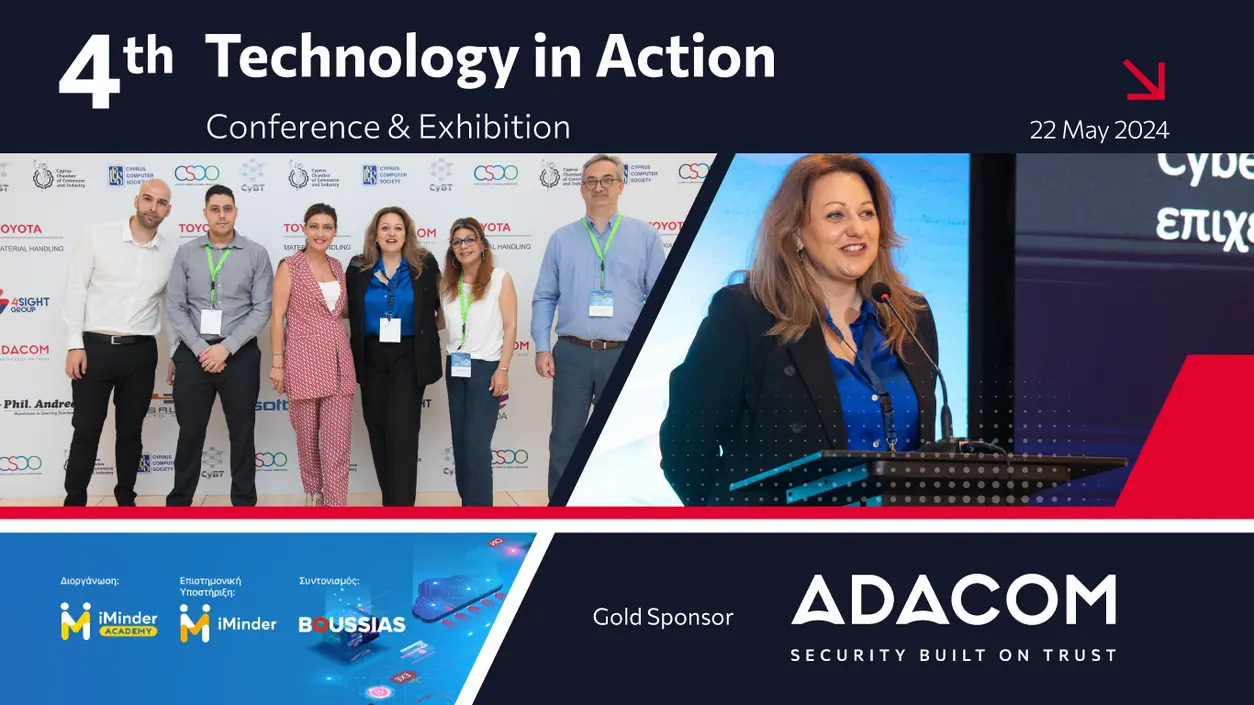 ADACOM CY as Gold Sponsor at the 4th Technology-In-Action Conference main image