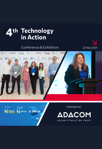 ADACOM CY as Gold Sponsor at the 4th Technology-In-Action Conference image