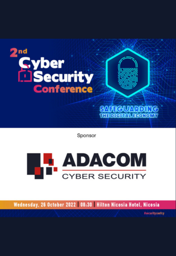 ADACOM CY at the 2nd Cyber Security Conference 2022 image